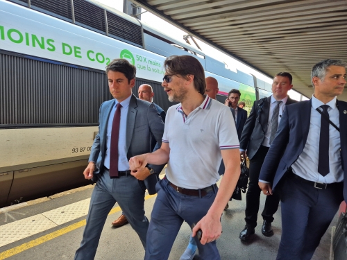 Yoann Gillet, Gabriel Attal, Premier Ministre, La table des citoyens, Tours